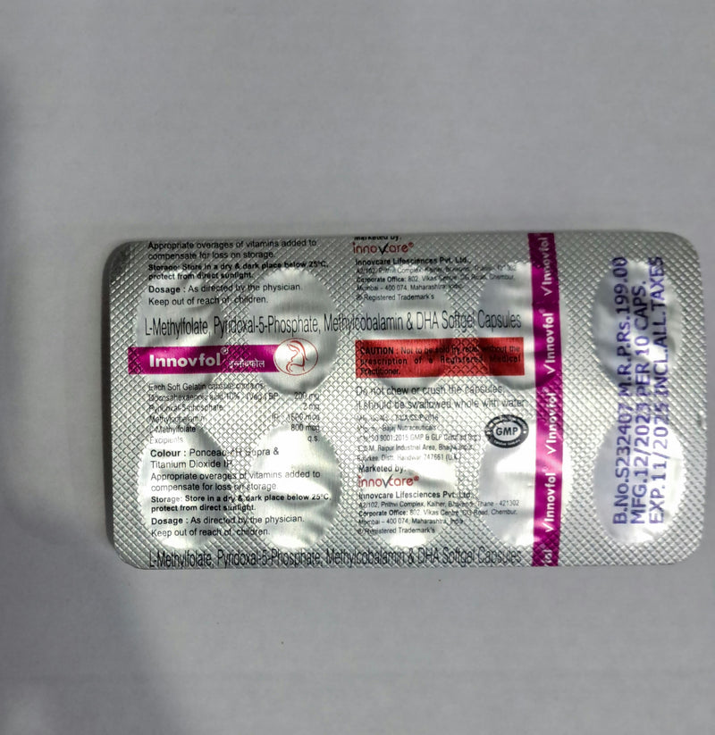 INNOVFOL CAP(10 PCS)(1625)