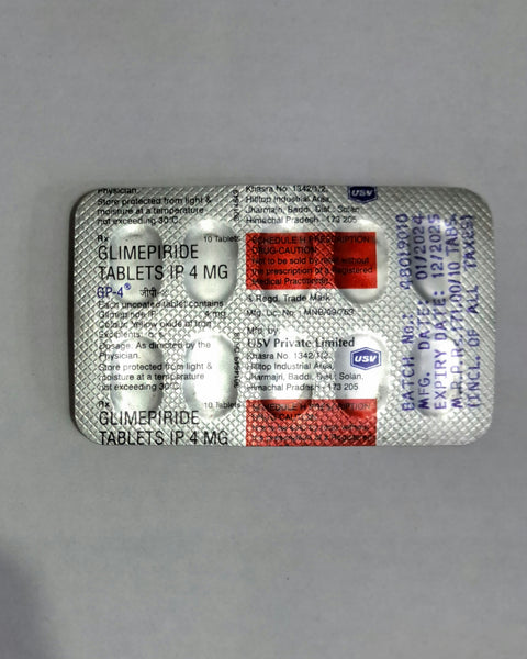 GP 4 MG TAB(10 TAB)