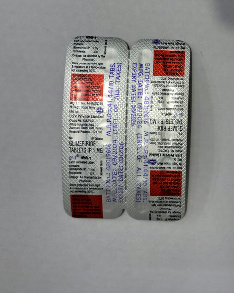 GP 1 MG TAB(10 TAB)