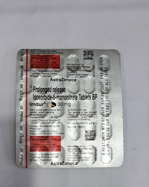 IMDUR 30 MG TAB(30 TAB)