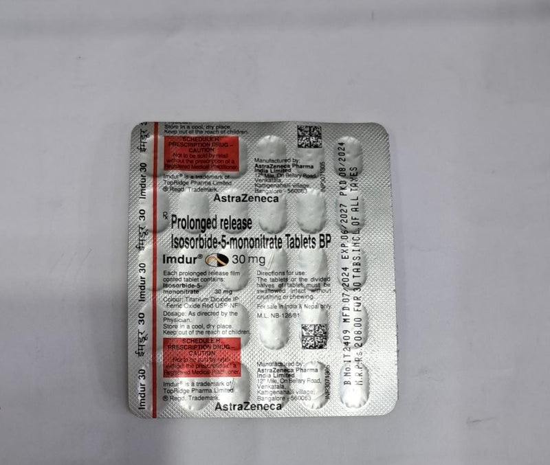 IMDUR 30 MG TAB(30 TAB)