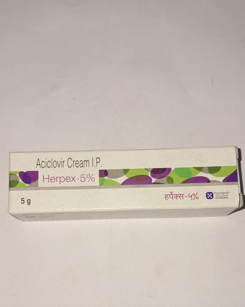HERPEX-5% CREAM 5G