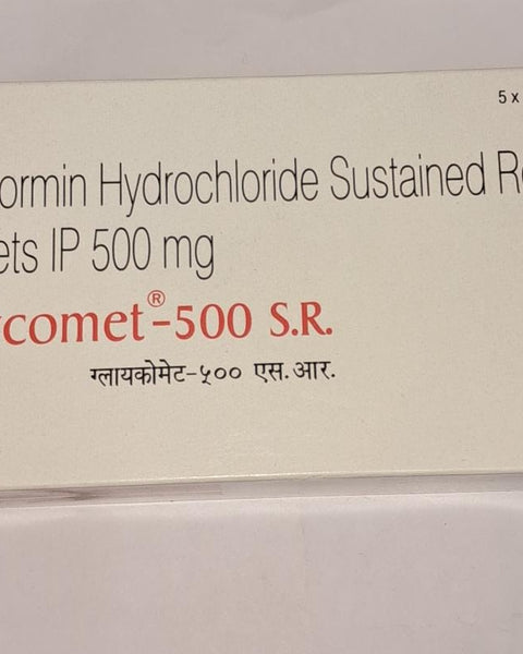 GLYCOMET SR 500MG TAB(20 TAB)(2735)
