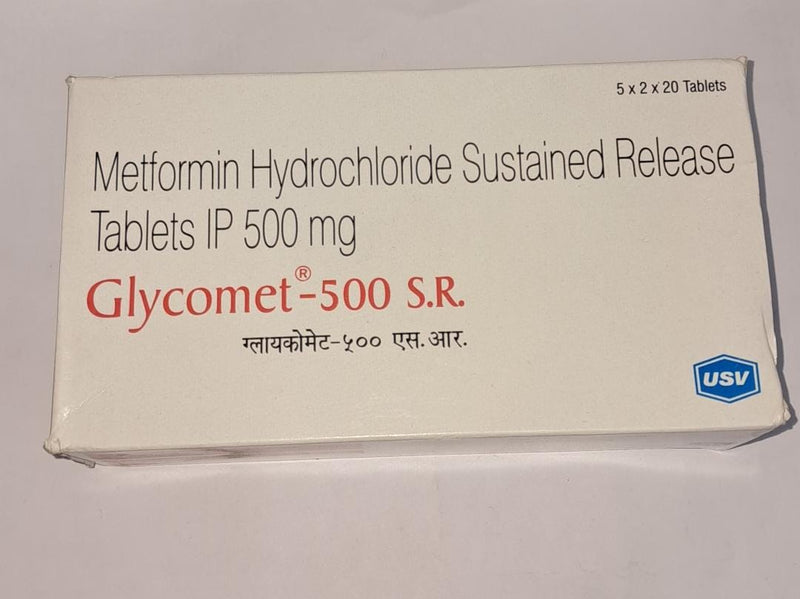 GLYCOMET SR 500MG TAB(20 TAB)(2735)