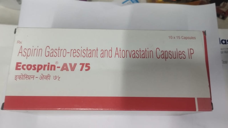 ECOSPRIN AV 75 MG/ 20 MG CAP(10 CAP)