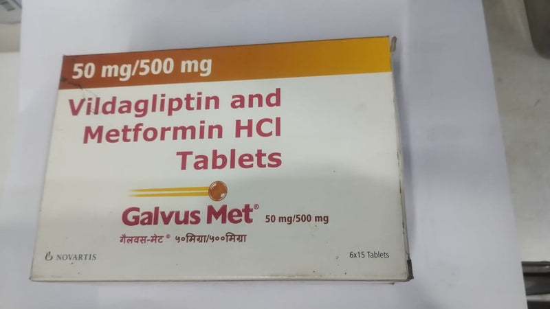 GALVUS MET 50/1000 MG TAB(15 TAB)
