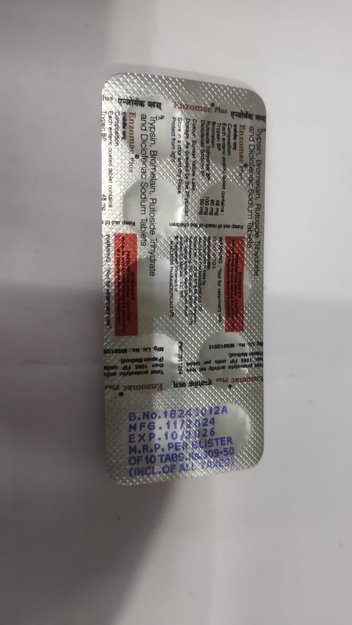 ENZOMAC PLUS TAB(10 TAB)