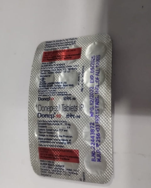 DONEP 10MG TAB(15 PCS)(1852)