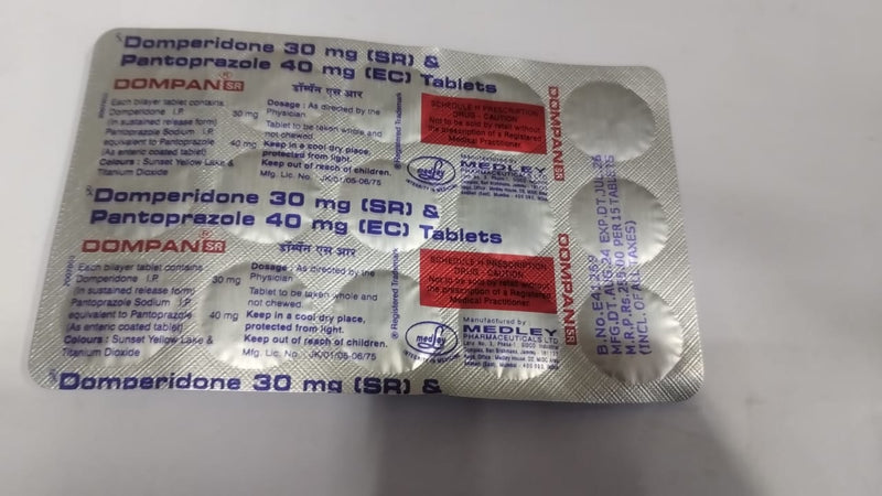 DOMPAN SR TAB (10 PCS)
