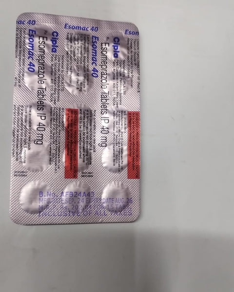 ESOMAC-40MG CAP(15 PCS)