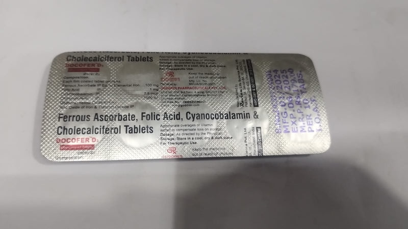 DOCOFER D3 TAB (10 PCS)