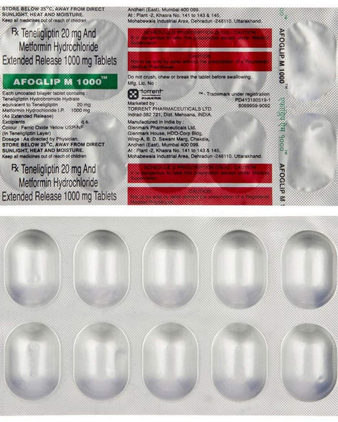 AFOGLIP M 1000 TAB(10 PCS)(1725)
