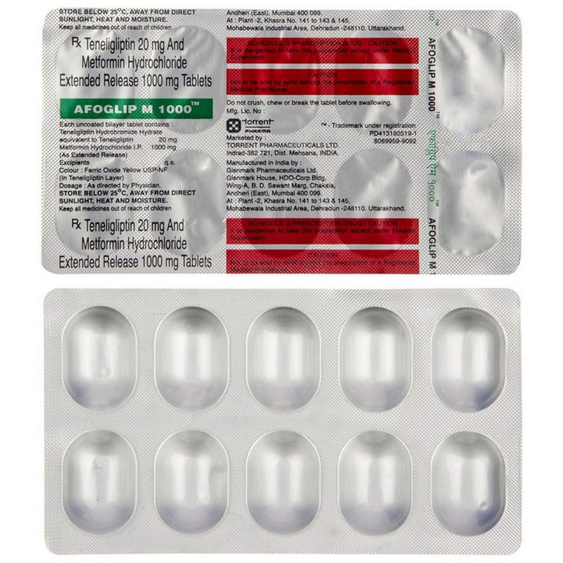 AFOGLIP M 1000 TAB(10 PCS)(1725)