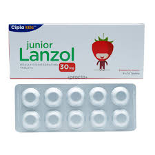 JUNIOR LANZOL 30 MG TAB(10 TAB)
