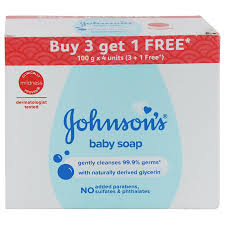 J&J BABY SOAP 100 G(3 PCS)