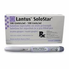 LANTUS SOLOSTAR 100 IU/ML PEN 3ML