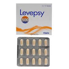 LEVEPSY 500 MG TAB(15 TAB)
