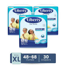 LIBERT ADULT DIAPERS XL 10'S(10 PCS)