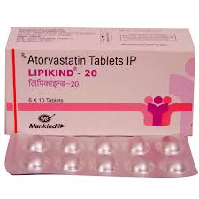 LIPIKIND 20 MG TAB(10 TAB)