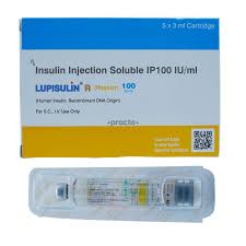 LUPISULIN-R 100 IU/ML CART.3ML