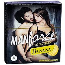 MANFORCE BANANA CONDOM (3 PCS)