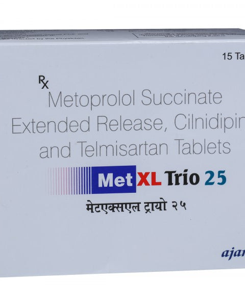 MET-XL TRIO 25 MG TAB (15 PCS)