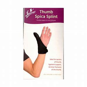 THUMB SPICA SPLINT(FLAMINGO)