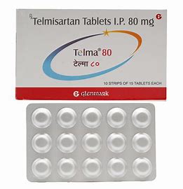 TELMA 80 MG TAB(15 TAB)