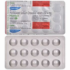 MONTAIR 4 MG TAB(15 TAB)