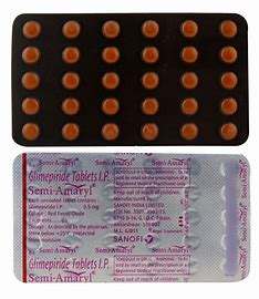 SEMI AMARYL 0.5 MG TAB(30 PCS)(1775)