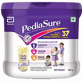 PEDIASURE POWDER 200 G(VANI.)