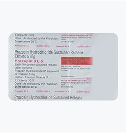 PRAZOPILL XL 5 MG TAB(15 TAB)