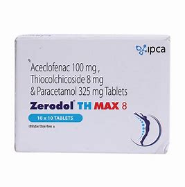 ZERODOL TH MAX 8MG TAB (10 TAB)