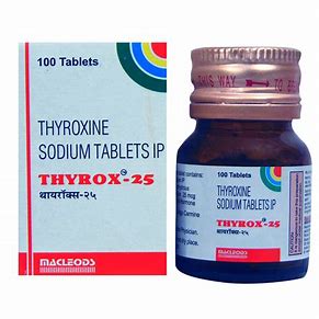 THYROX 25 MG TAB(100 TAB)