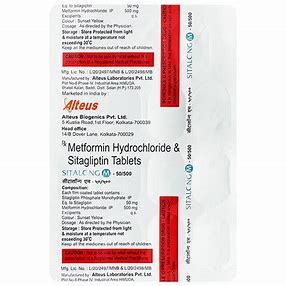 SITALONG M 50/500MG TAB (15 TAB)