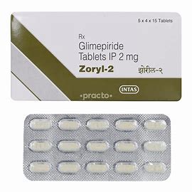 ZORYL 2 MG TAB(15 TAB)
