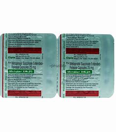 METOLAR XR 25 MG CAP(10 CAP)