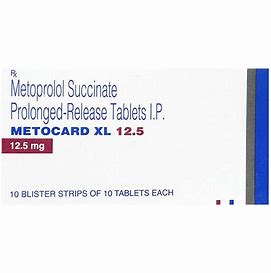 METOCARD XL 12.5 MG TAB(10 TAB)
