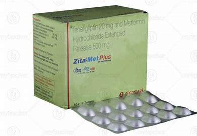 ZITA-MET PLUS 20/500 MG TAB (15 TAB)(1112)