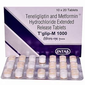 T-GLIP M 1000MG TAB(20 PCS)