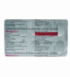 MIRAGO S 50MG TAB(10 PCS)