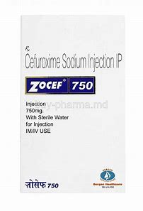 ZOCEF 750 MG INJ