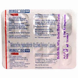 MINOZ OD 100 MG CAP(10 CAP)