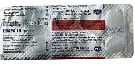 UDAPA-10MG TAB(10 PCS)