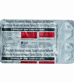 TORGLIP DM 100/10/1000 TAB (10 PCS)