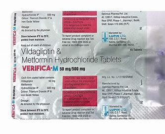 VERIFICA M 50/500 MG TAB (15 PCS)(3205)