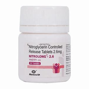 NITROLONG 2.6 MG TAB(25 TAB)