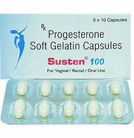 SUSTEN 100 MG CAP(10 CAP)