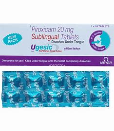 UGESIC 20 MG TAB(10 TAB)