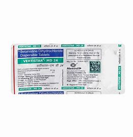 VERTISTAR  MD  24 TAB.(10 PCS)
